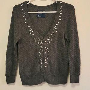 American Eagle Jeweled Cardigan